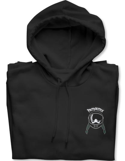 Stay Rotten Floral Hoodie Dark
