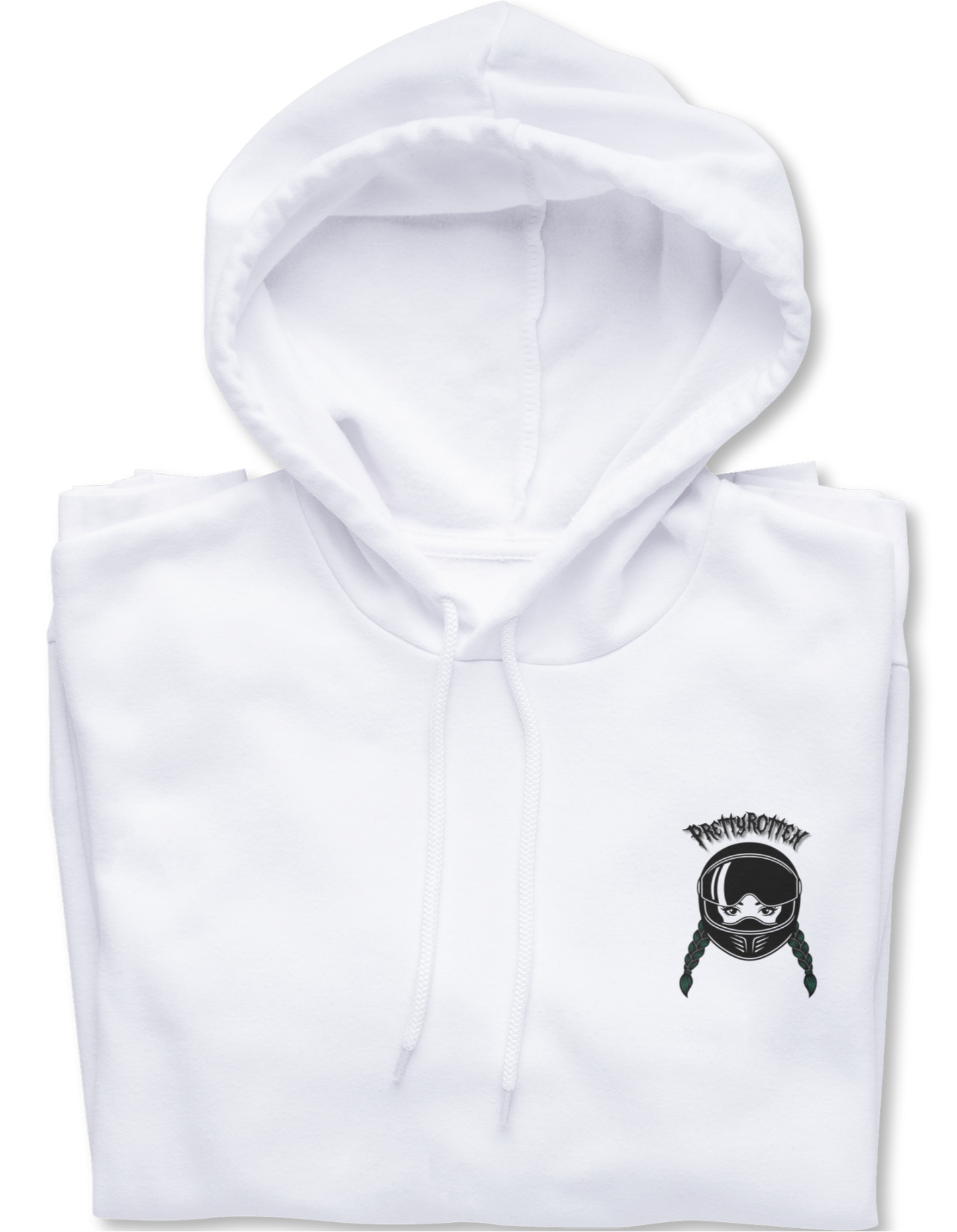 Stay Rotten Floral Hoodie Dark