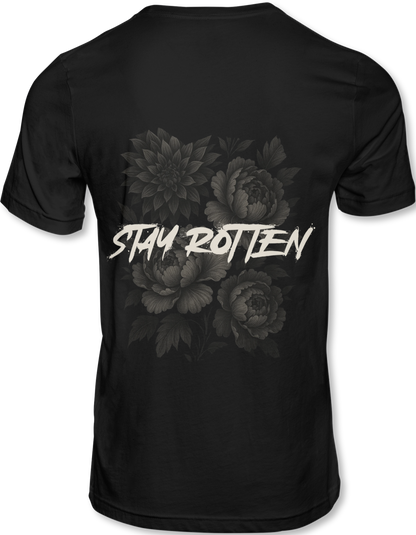 Stay Rotten Floral Shirt Dark