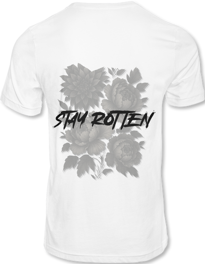 Stay Rotten Floral Shirt Dark