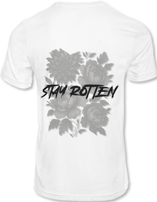 Stay Rotten Floral Shirt Dark
