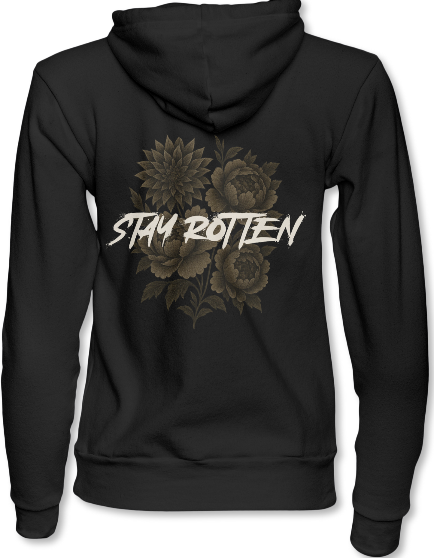 Stay Rotten Floral Hoodie