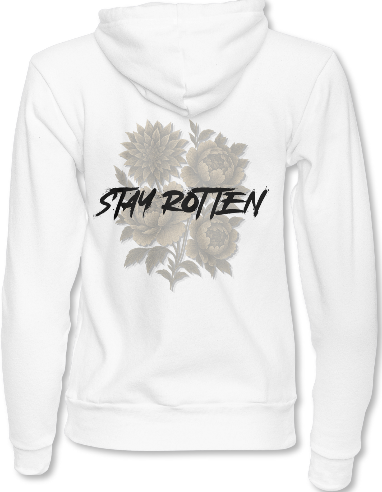 Stay Rotten Floral Hoodie